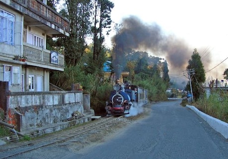 Riding the Darjeeling Toy Train